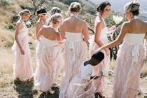 wedding photo - Bridesmaid Dresses with Ruffles 