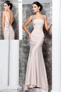 wedding photo - Tarik Ediz Backless Evening Dresses Full Length Mermaid Embellished Crystal Beaded Party Gown Sexy Prom Dress Online with $92.15/Piece on Hjklp88's Store 