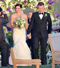 wedding photo - Nick Carter Marries Lauren Kitt In Emotional Ceremony In Santa Barbara: Backstreet Boy's Wedding Details And Pictures