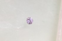 wedding photo - Lavender Spinel 6.8 MM  Round Shape  Fine Loose Gemstone for Engagement  Ring or Anniversary Ring