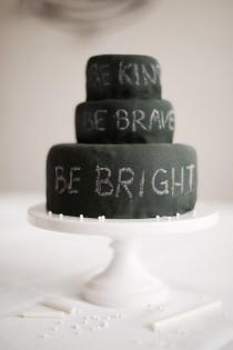 wedding photo - Chalkboard Birthday Cake & Candy Chalk