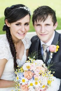 wedding photo - Sweet & Pretty Village Fete Floral Museum Wedding - Whimsical...