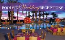 wedding photo - Poolside Wedding Receptions - Belle The Magazine