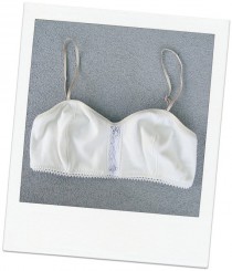 wedding photo - Organic cotton bralette, custom made lingerie