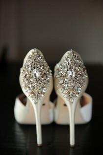 wedding photo - Romantic Ivory, Blush And Gold Mountain Wedding