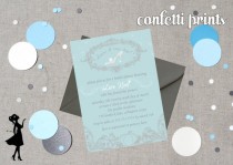 wedding photo - CINDERELLA Princess Bridal Shower Invitation Printable