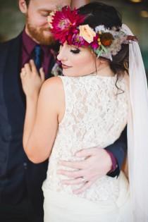 wedding photo - Dark & Colourful Wedding Inspiration