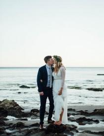 wedding photo - Coastal Constellation-Inspired Wedding: Harben + Ryan