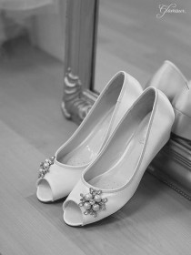 wedding photo - Wedding Shoes - Wedge - Handmade Wedding - Outdoor Wedding - Over 100 Colors - Wedge Wedding Shoe - Comfortable Shoes - Beach Wedding Shoes