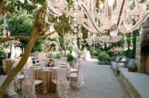wedding photo - ❀❀ Garden Party... A Little Bit Of Grown-up Whimsy And A Touch Of Romance. ❀❀