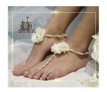 wedding photo -  Barefoot sandals 