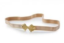 wedding photo - Wedding belt - Vintage Style Waist Belt - Gold belt - Nude Belt - Wedding Accessory - Bridesmaids Belts - bridal Belt -  wedding Dress Belts