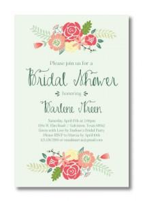 wedding photo - Printable Bridal Shower Invitation