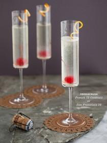wedding photo - Bubbly French 75 Cocktail