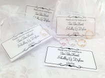 wedding photo - Buy 2 get 1, Knot ring bridesmaids gift, Buy 2 get 1 FREE, Thank you for helping us tie the knot, small knot ring, tie the knot ring