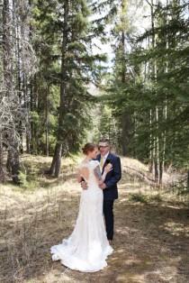 wedding photo - Intimate Mountain-View Wedding in Banff