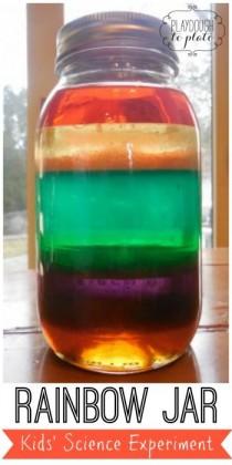 wedding photo - Science For Kids: Rainbow Jar