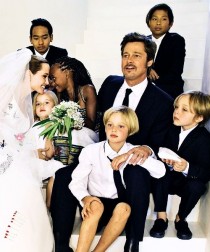 wedding photo - Moms And Dads With Their Kids