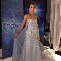 wedding photo - First Look At 2015 Disney Wedding Gowns From Alfred Angelo