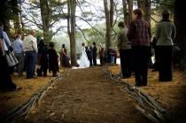wedding photo - 12 Ways To Making Or Accentuate An Aisle For Your Outdoor Weddings