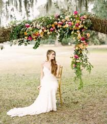 wedding photo - Vibrant Summer Floral Inspiration