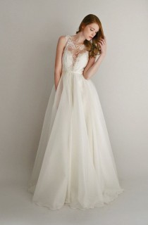 wedding photo - Lace And Organza Gown - Danielle