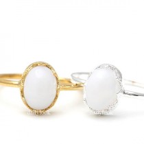 wedding photo - moon stone ring, moon stone, eternity ring, woman ring, bridesmaid ring, minimalist, wedding ring, white moon stone ring, bridesmaid jewelry