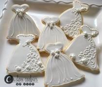 wedding photo - Dress Cookies