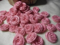 wedding photo - Handmade Wedding Paper Flowers...200 Piece Set of Very Pretty Shabby Chic Made to Order Scrapbook Paper Flower Rolled Roses