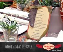 wedding photo - Creative Menu Card Ideas To Suit Your Party Theme!