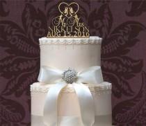 wedding photo -  Rustic Wedding Cake Topper, Personalized Cake Topper, Funny wedding cake topper, silhouette wedding cake topper, custom cake topper, deer