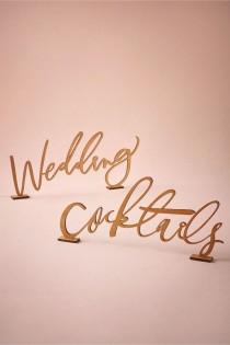 wedding photo - Woodcut Calligraphy Sign