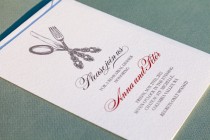 wedding photo - Printable rehearsal dinner invitation