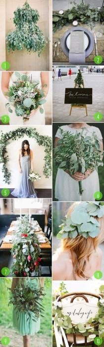 wedding photo - Top 10: Eucalyptus Details