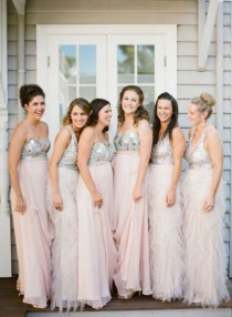 wedding photo - 19 Charming Bridesmaids' Dresses With Ruffles 