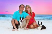 wedding photo - Cape San Blas Florida - Pet Friendly Beach