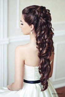 wedding photo - Wedding Curly Hairstyles – 20 Best Ideas For Stylish Brides