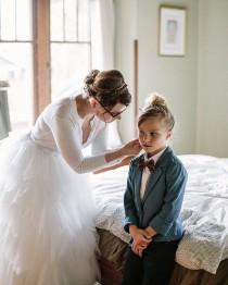 wedding photo - This 7-Year-Old Was The Raddest Ring Bearer At Her Mom's Wedding