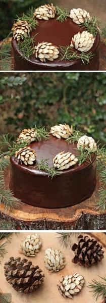 wedding photo - Chocolate Pine Cones