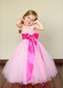 wedding photo -  Designer Baby Pink Birthday Tutu Dress