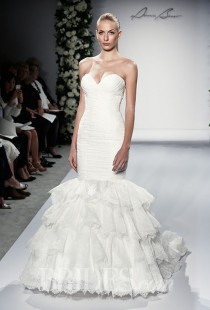wedding photo - Dennis Basso For Kleinfeld's Wedding Dresses - 2015 - Bridal Runway Shows - Brides.com
