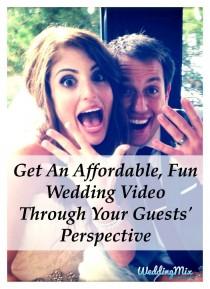 wedding photo - Get A Fun & Affordable Wedding Video With The WeddingMix App