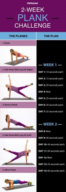 wedding photo - The 2-Week Plank Challenge For Strong Arms And Abs