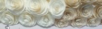 wedding photo -  Floral backdrop, Paper filter flowers in colors of your choice and assorted sizes, Wedding backdrop, Photo backdrop, Wall paper flowers