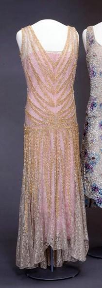 wedding photo - Fringe, Beads, Feathers: 1920s Formal Evening Dresses