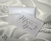 wedding photo - I Cant Wait To Marry You Card For Bride Groom Wedding Note Card Gift For Fiance Elegant Premium Shimmering Greeting  Card For Your Wedding