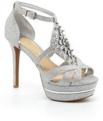 wedding photo - Gianni Bini Iconn Jewel Platform Sandals
