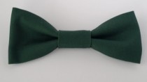 wedding photo - Dark Green Bow Tie