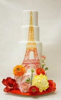wedding photo - 40 Dazzling Wedding Cakes From Lulu Cake Boutique