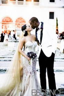 wedding photo - EXCLUSIVE Bridal Bliss: Amar'e Stoudemire And Alexis Welch's Wedding Photos
